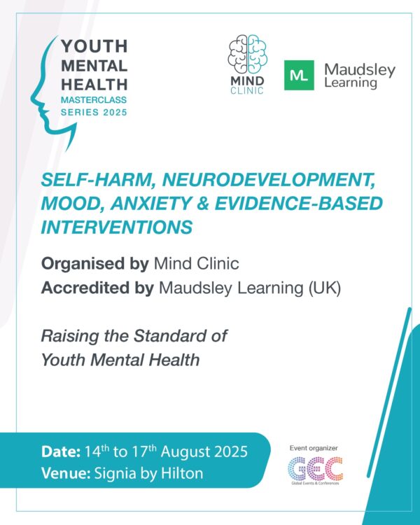 Youth Mental Health Masterclass Series 2025 (Accommodation At Signia By Hilton)